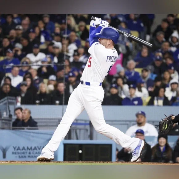 Nike Authentic Los Angeles Dodgers Freddie Freeman #5 White Jersey Men’s Sz: M - Picture 4 of 9